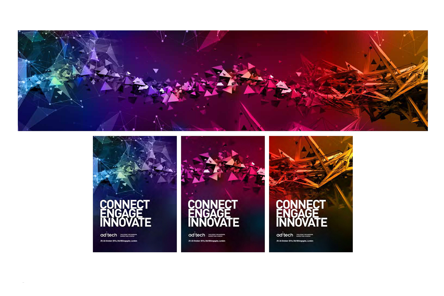<span>Visualisation</span>3x Large Format Event Banners that combine into a single image